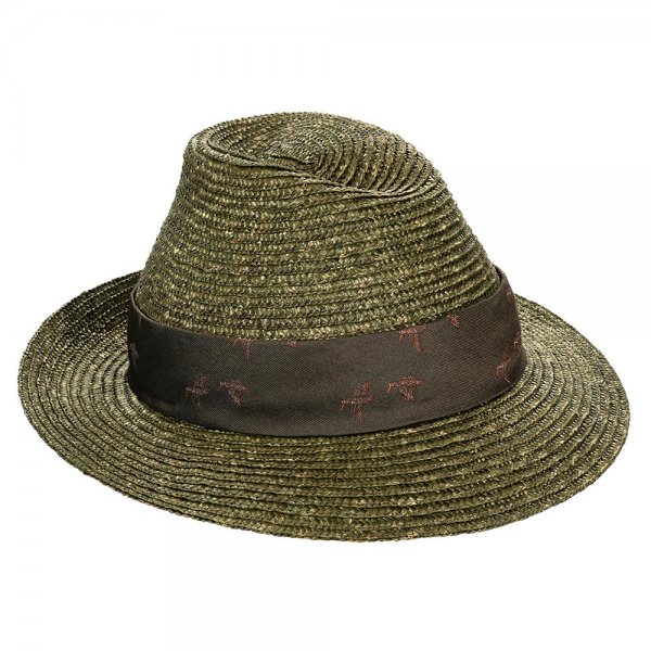 Cappello di paglia »Duck«, loden, taglia 57
