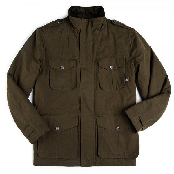 Westley Richards »Aylesford« Dry Waxed Jacket, Moss, Size XL