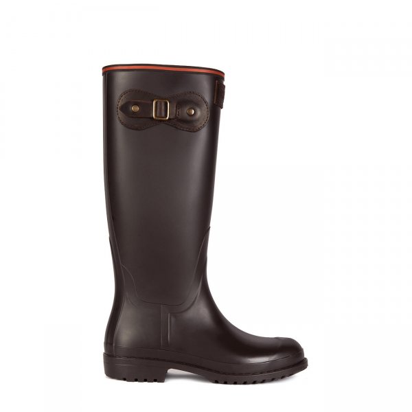 Penelope Chilvers »Gloucester« Rubber Boots, Bitter Chocolate, Size 41