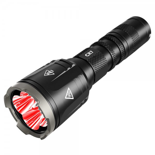Nitecore CR7, 2500 lm White Light and 370 lm Red Light