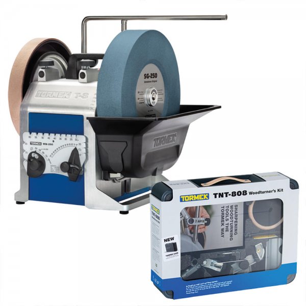 Tormek T-8 Original pour tourneurs avec Blackstone et pack tourneurs TNT-808