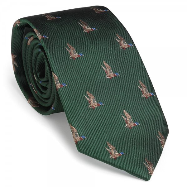 Laksen krawat, kaczki, zielony