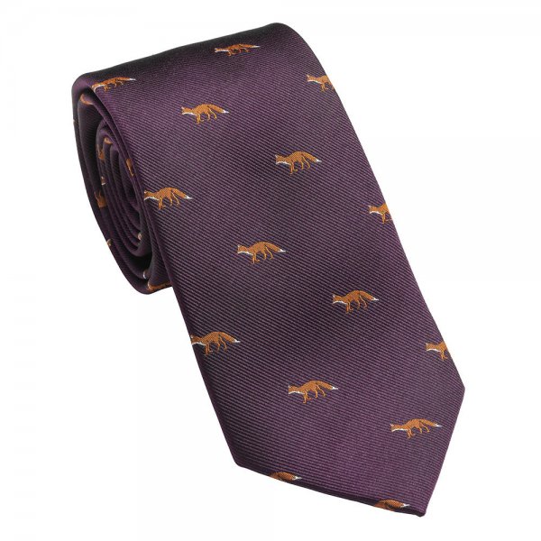 Cravate Laksen »Renard«, violette