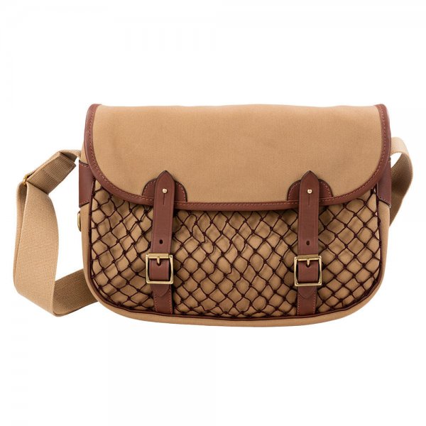 Croots Jagdtasche, mit Netz, »Dalby«, khaki