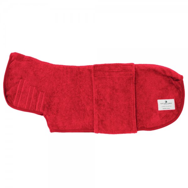 Abrigo seco para perros, Classic Collection, rojo ladrillo, talla GSD