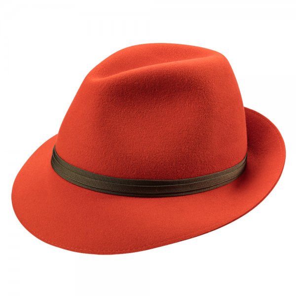 Zapf kapelusz damski „Julia”, ceglasty, rozmiar 56