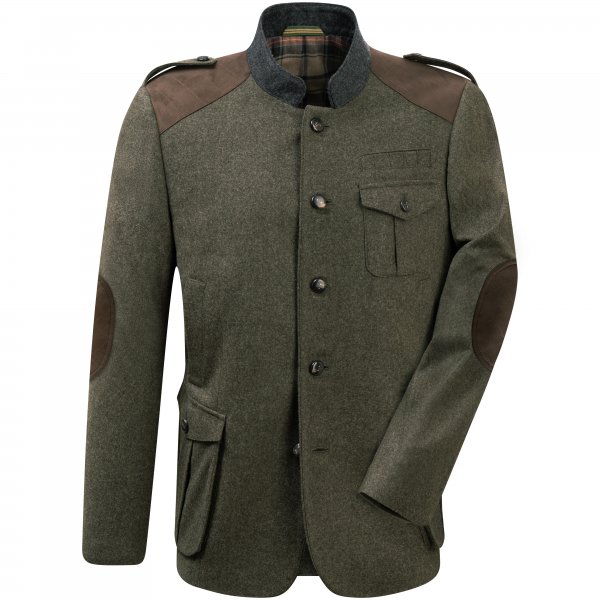 Gössl »Pirschjacke« Men's Loden Stalking Jacket, Forest Moss, Size 50