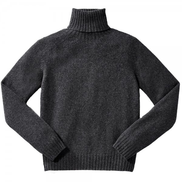 Filson Women's Light Geelong T-Neck, Charcoal, S
