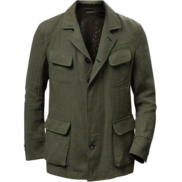 Habsburg »Laurenz« Men's Jacket, Olive/Green, Size 50