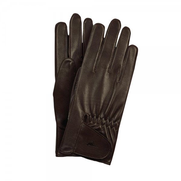 Gants de tir pour femme Laksen » Paris «, bruns foncés, taille 8