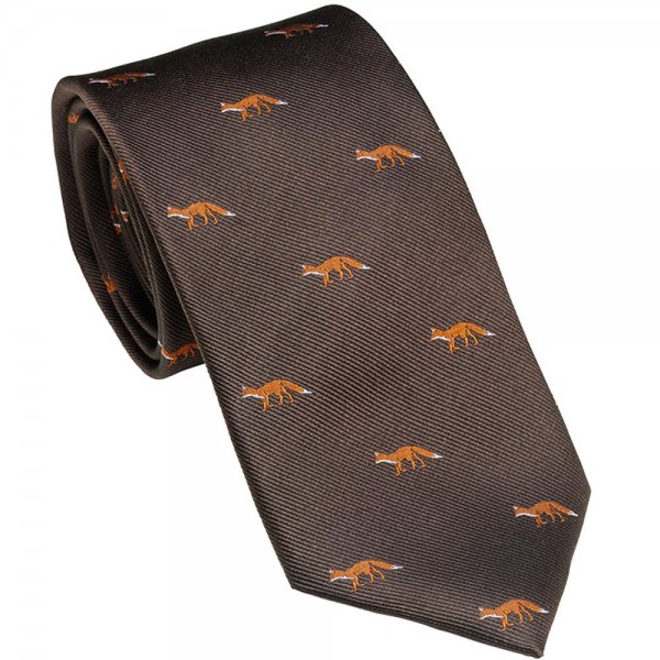 Laksen Tie »Fox«, Dark Brown