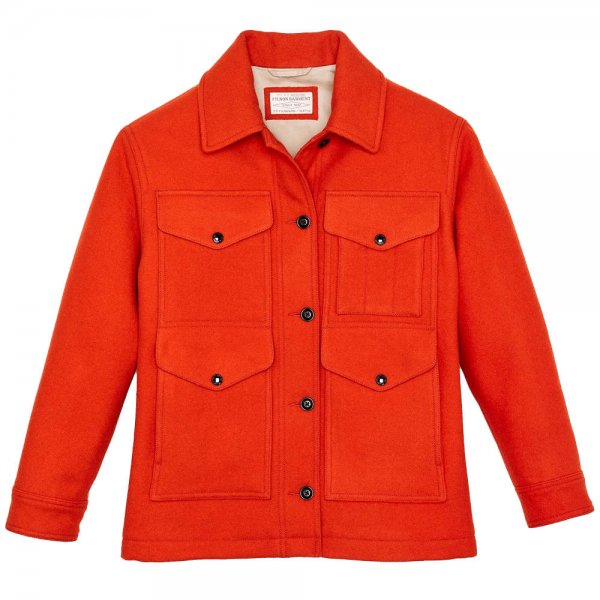 Filson Women's Mackinaw Wool Cruiser, flamme, taille M