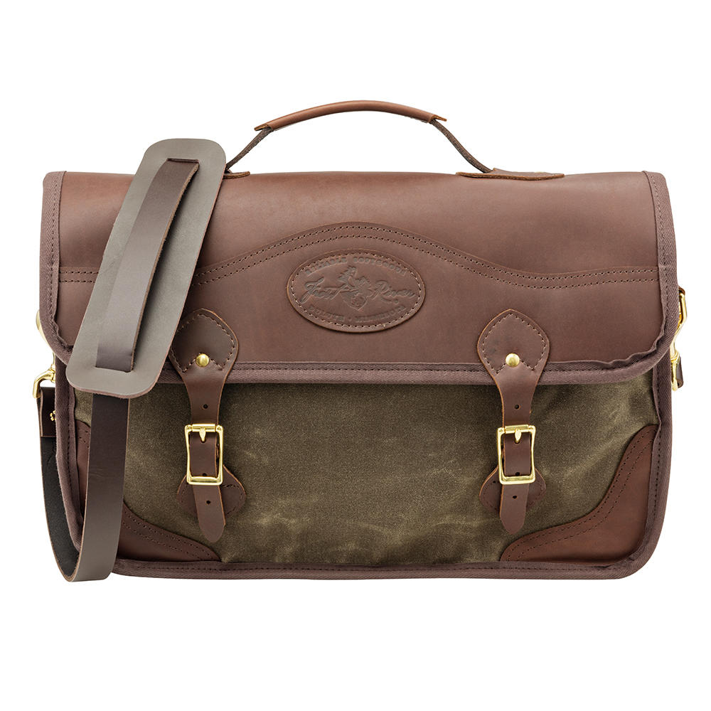 Frost River Heritage Bag Briefcase Dark Olive Backpacks Bags The GunDog Affair