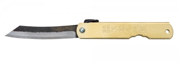 Cuchillo Higonokami Burasu con hoja forjada