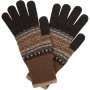 Winter: Dark brown with medium brown, orange and light brown