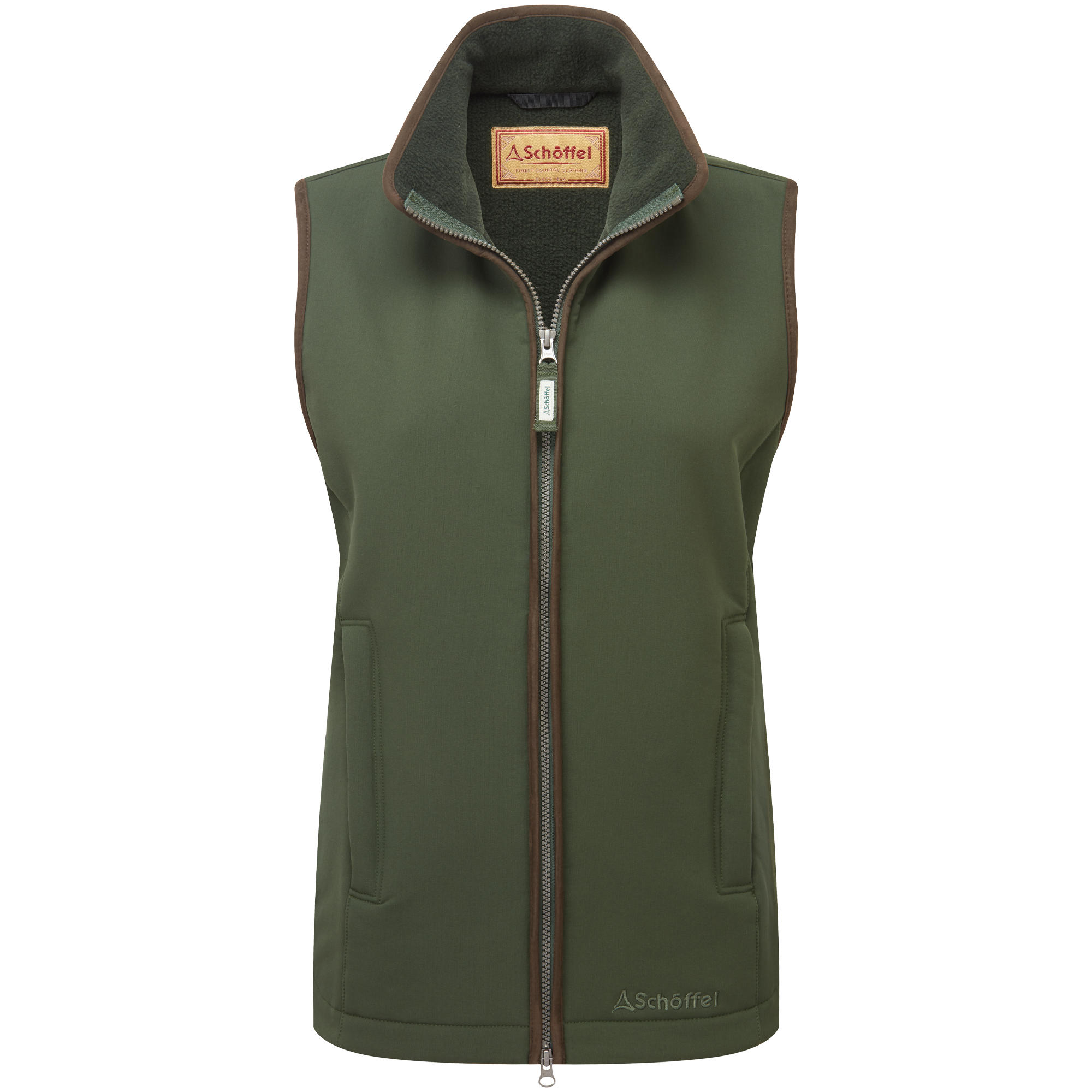 Schoffel Belton Ladies Softshell Vest Cedar Size 34 Vests The GunDog Affair