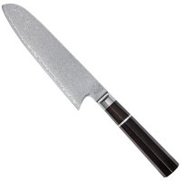 Gamme de couteaux DICTUM » Ébène «, Santoku (couteau polyvalent)