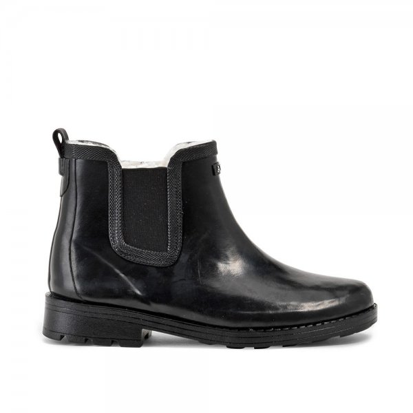 Bottines en caoutchouc pour femme Aigle » Carville Fur «, noir, taille 41