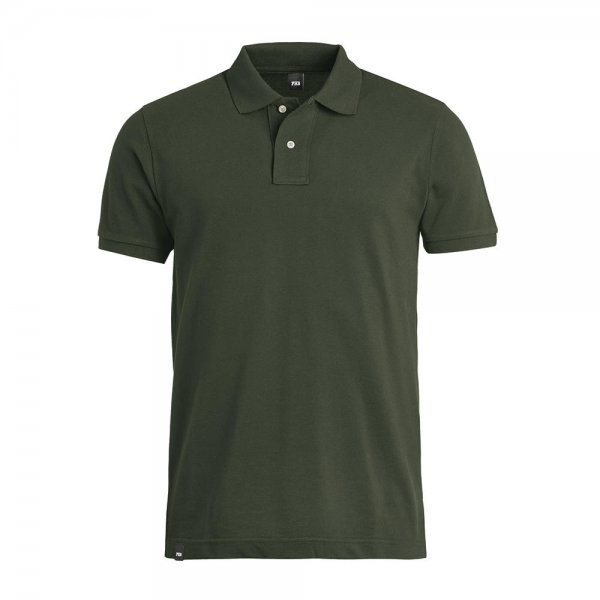 FHB Daniel, męska koszulka polo, kolor oliwkowy, rozmiar L
