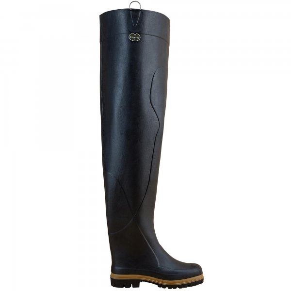Le Chameau Herren-Watstiefel Océane Jersey Lined, schwarz, Größe 44