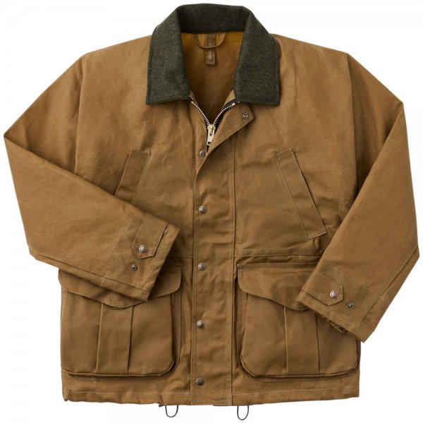 Filson Tin Cloth Field Jacket, Dark Tan, Size XXL