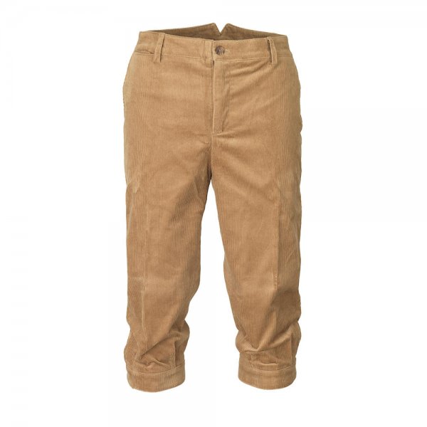 Pantalones 3/4 para hombre Laksen »Cord Mayfair«, camel, talla 50