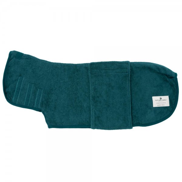 Abrigo seco para perros, Classic Collection, verde botella, talla GSD
