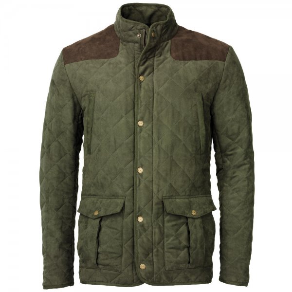 Laksen Men's Quilted Jacket »Hampton«, Green, Size M