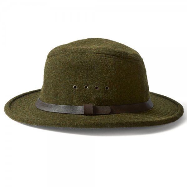 Filson Wool Packer Hat, Forest Green, Size XXL