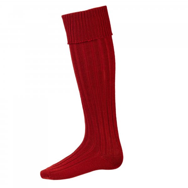 Chaussettes chasse p. homme House of Cheviot JURA, chestnut, L (45-48)