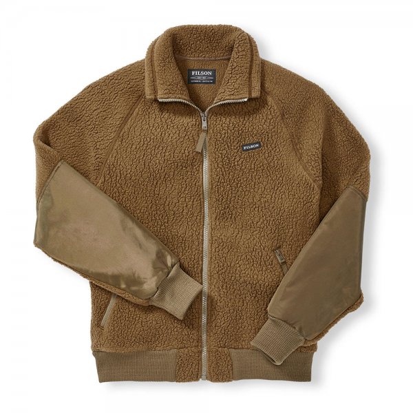 Filson Sherpa Fleece Jacket, marrone oliva, taglia XL