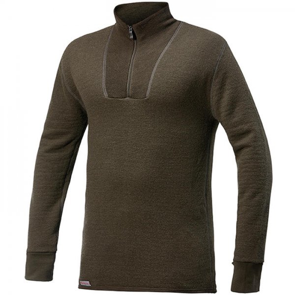 Pull Woolpower, vert, 400 g/m², taille XS