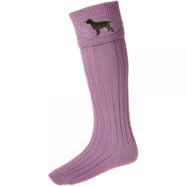 House of Cheviot »Lady Buckminster« Ladies Shooting Socks, Lilac, Size M (39-42)
