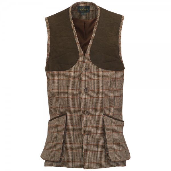 Tweed shooting vests outlet