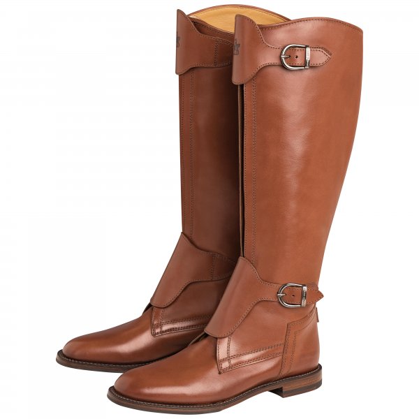 Botas para mujer Ludwig Reiter »Polostiefel«, coñac, talla 38