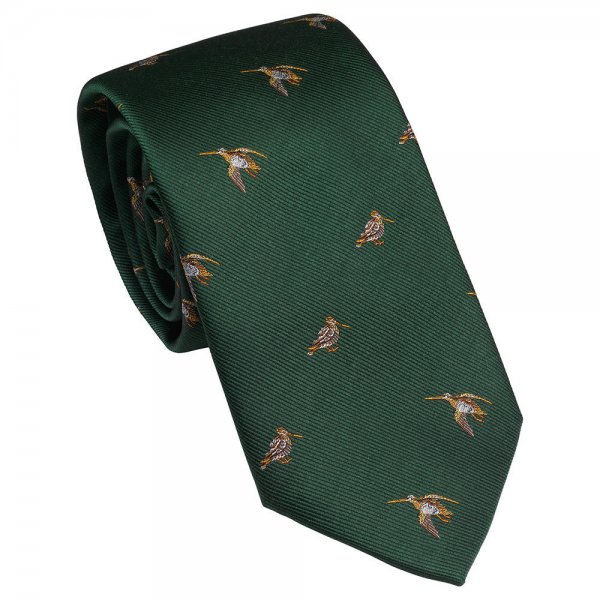 Laksen Krawatte, Schnepfe, grün
