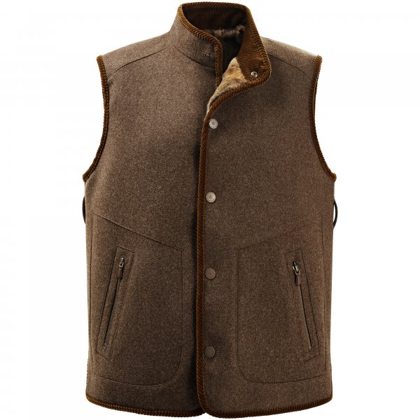 Gilet pour homme Habsburg » Hector «, couleur boue, taille 56