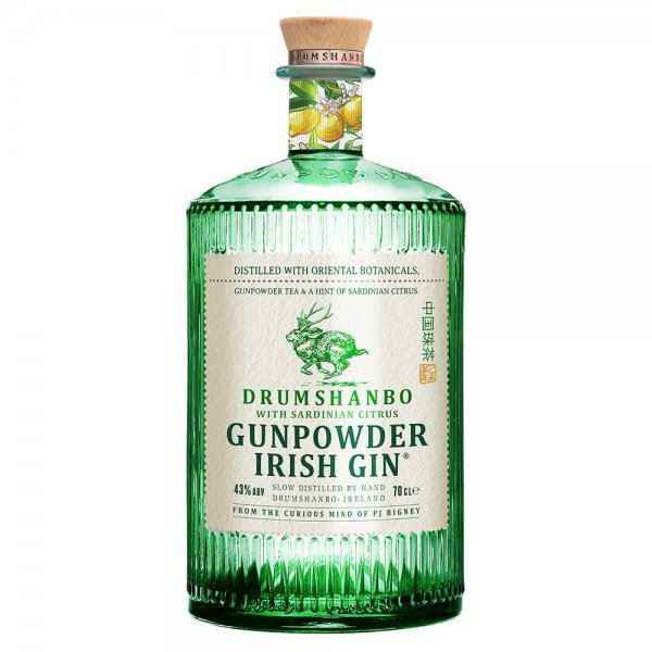 Drumshanbo Gunpowder Sardinian Citrus Irish Gin, 700 ml
