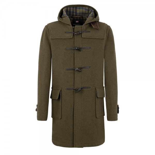 Gloverall »Morris« Men's Duffle Coat, Loden, Size XL
