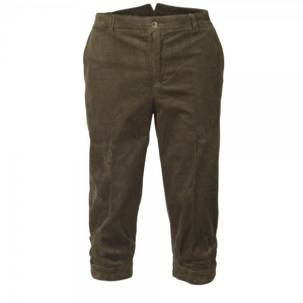 Pantaloni 3/4 da uomo Laksen »Cord Mayfair«, verde, taglia 54