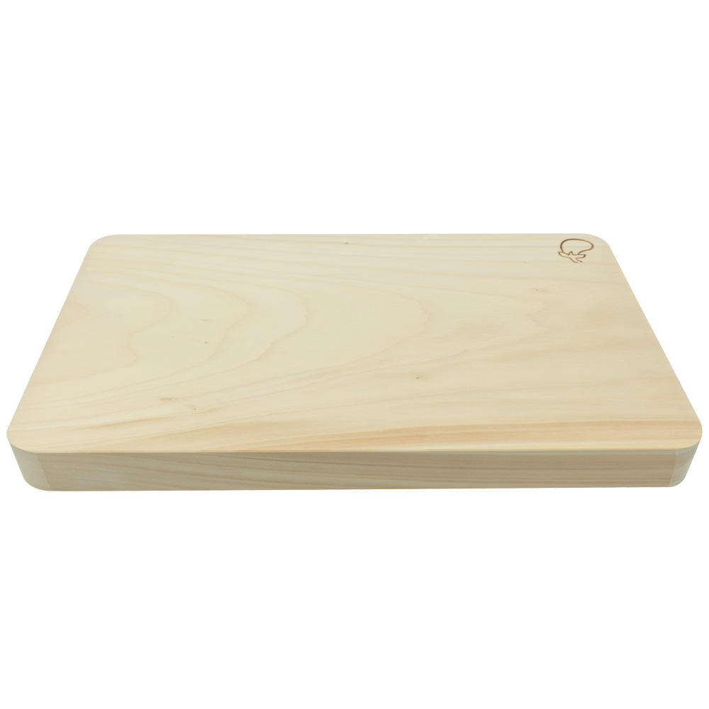 Circular 36 * 5Cm Ginkgo Cutting Board, White Fruit Tree Solid Wood Cutting  Board, Adhesive Board