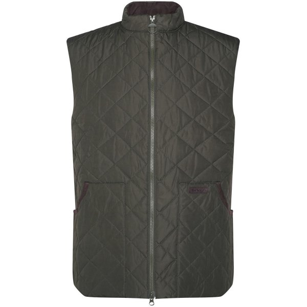 Barbour »Chesterwood« Men's Quilted Vest, Forest, Size XL
