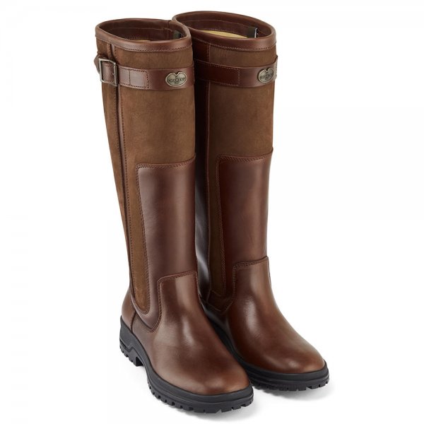 Le Chameau »Jameson« Ladies Leather Boots, Caramel, Size 37