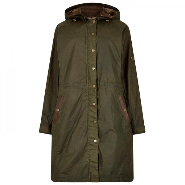 Dubarry »Ballyvaughan« Ladies Wax Coat, Pine, Size 34