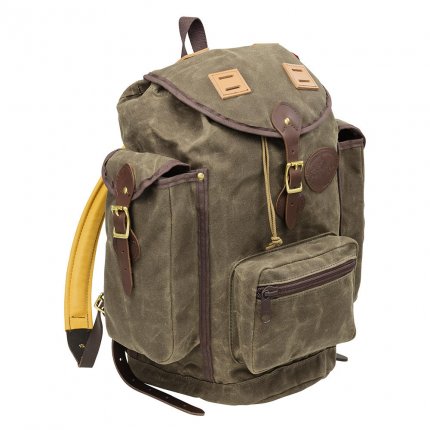 Frost River Expedition Backpack with Padded Buckskin Straps Dark Olive