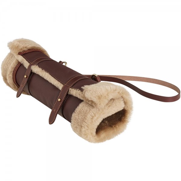 Alexandre Mareuil Leather Muff, Brown