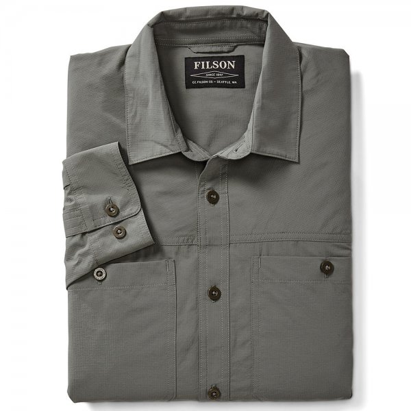 Filson Alagnak Shirt, Grey Moss, L