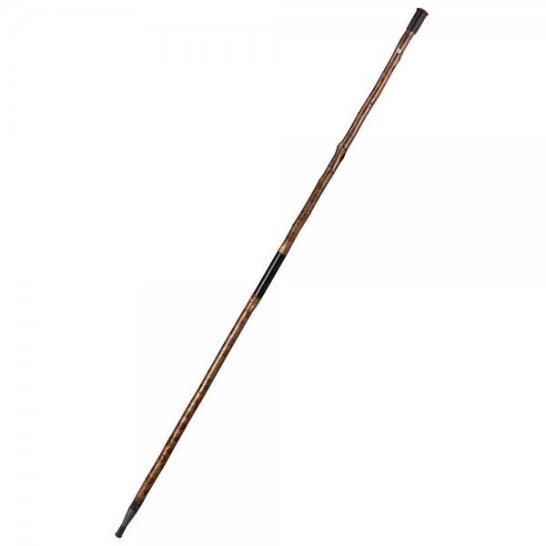 Gastrock »Alpenstange« Walking Stick, Hazel, Forged Tip, 2-part, Length 1.90 m