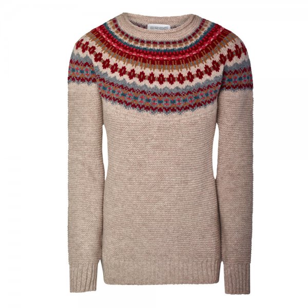 Eribé Ladies Sweater Stoneybrek, Beige, Size XS