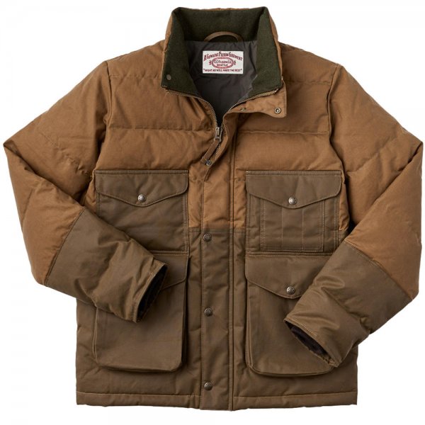 Filson Down Cruiser, Dark Tan, Size XL